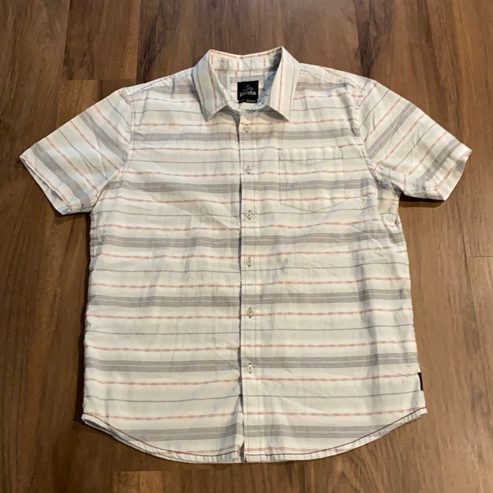 Prana short sleeve button down